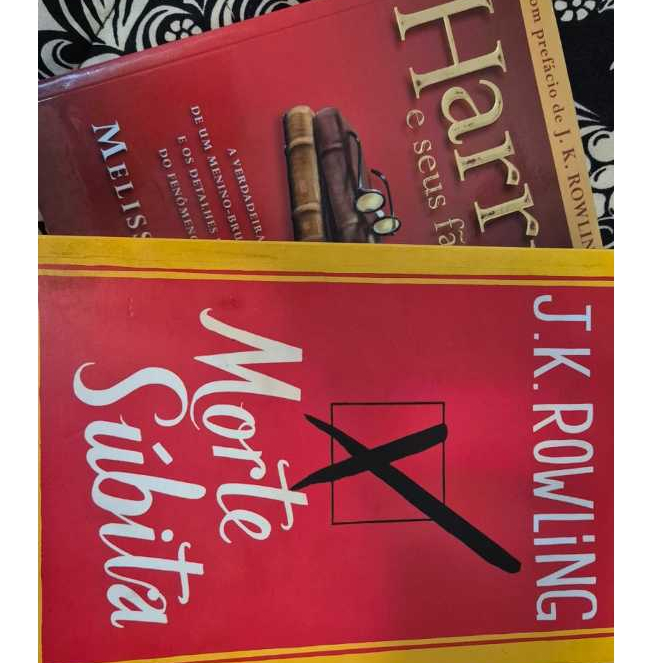 Livro Morte Subta Mais HP Fans Livro Conservado Bom Leitura Passa Tempo