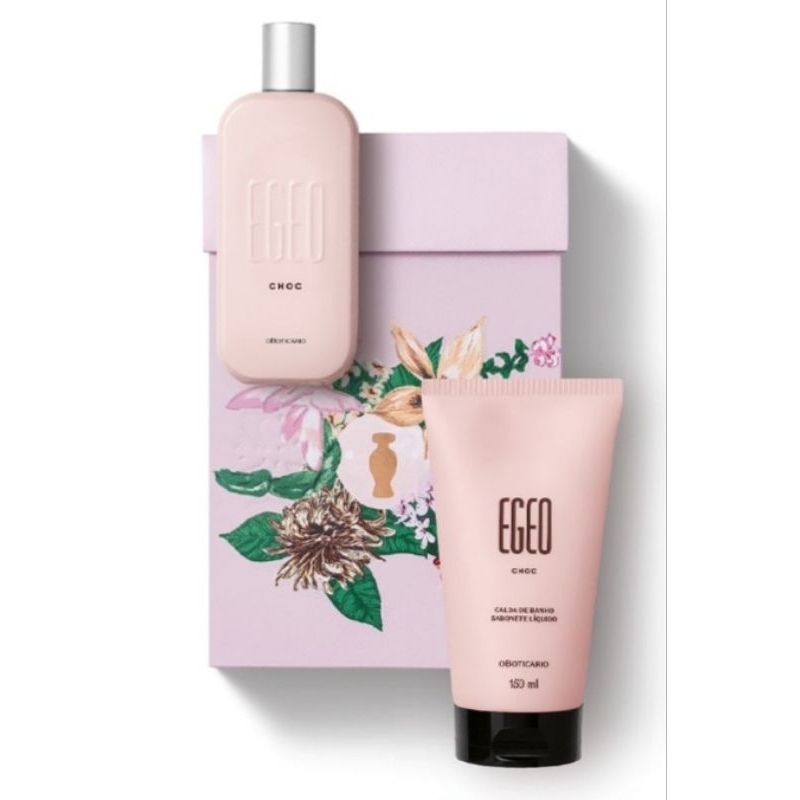 Presente Egeo Choc Mães 2026 colônia 90ml e calda de banho 150ml de O Boticário — imagem 2 de 2
