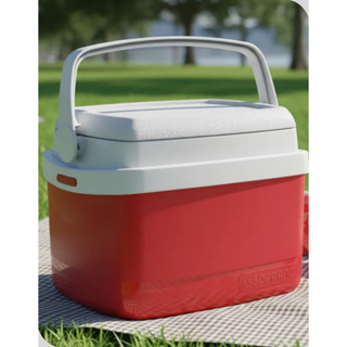 Caixa Termica 5L Cooler Pequena Alça Vermelha Soprano em Oferta na Shopee