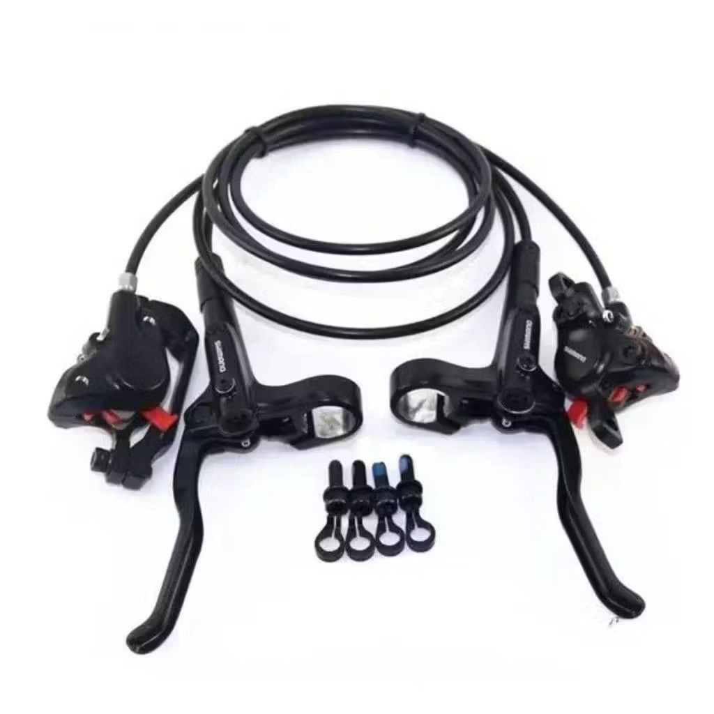 Par Freio a Disco Hidráulico Shimano Altus Mt200 e Freio Hidrúlico Mt200 Traseiro 170cm