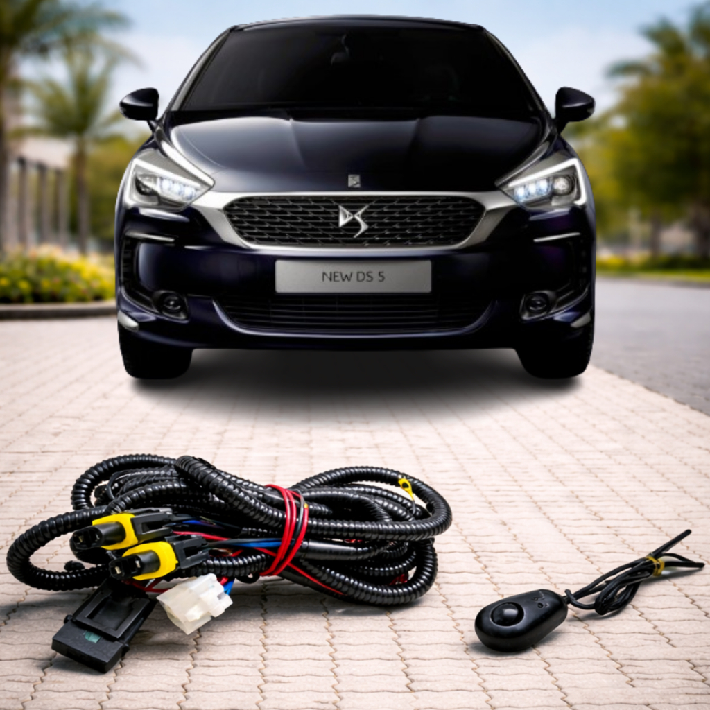 Chicote Completo Farol Milha Citroen DS5 2013 2014 2015 2016 Interruptor Colante