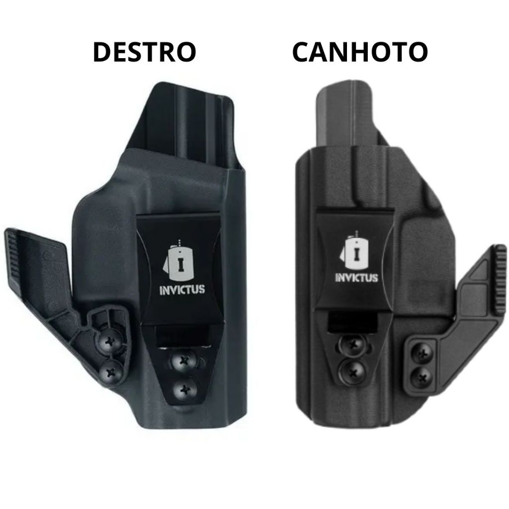 Coldre Invictus Beretta APX Kydex IWB Velado - Destro ou Canhoto - Policial Tático Militar