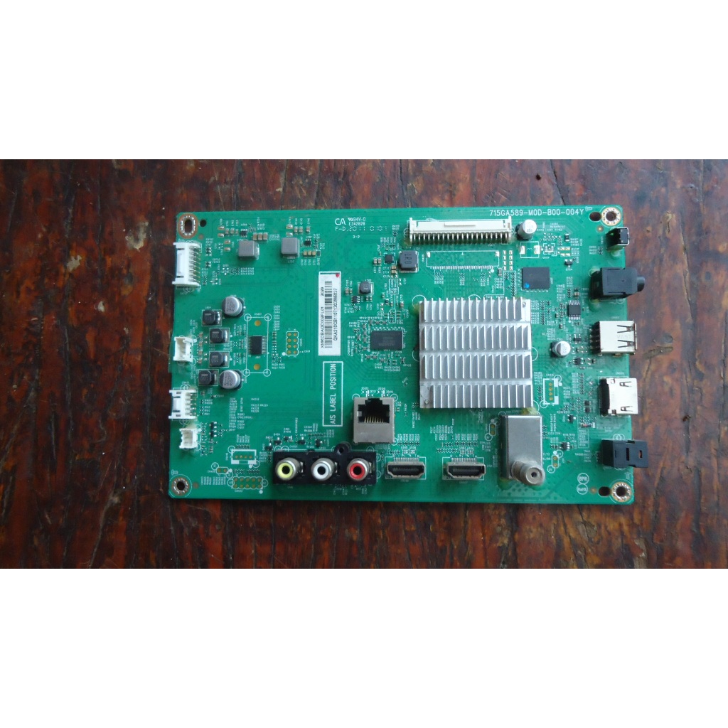 placa principal tv aoc 32s5195/78g 715ga589 mod b00 004y usado