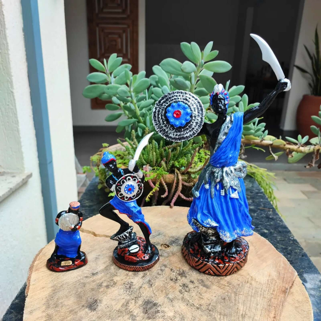 Ogum Orixá Da Umbanda Imagem Estatua Em Resina 1 Unidade