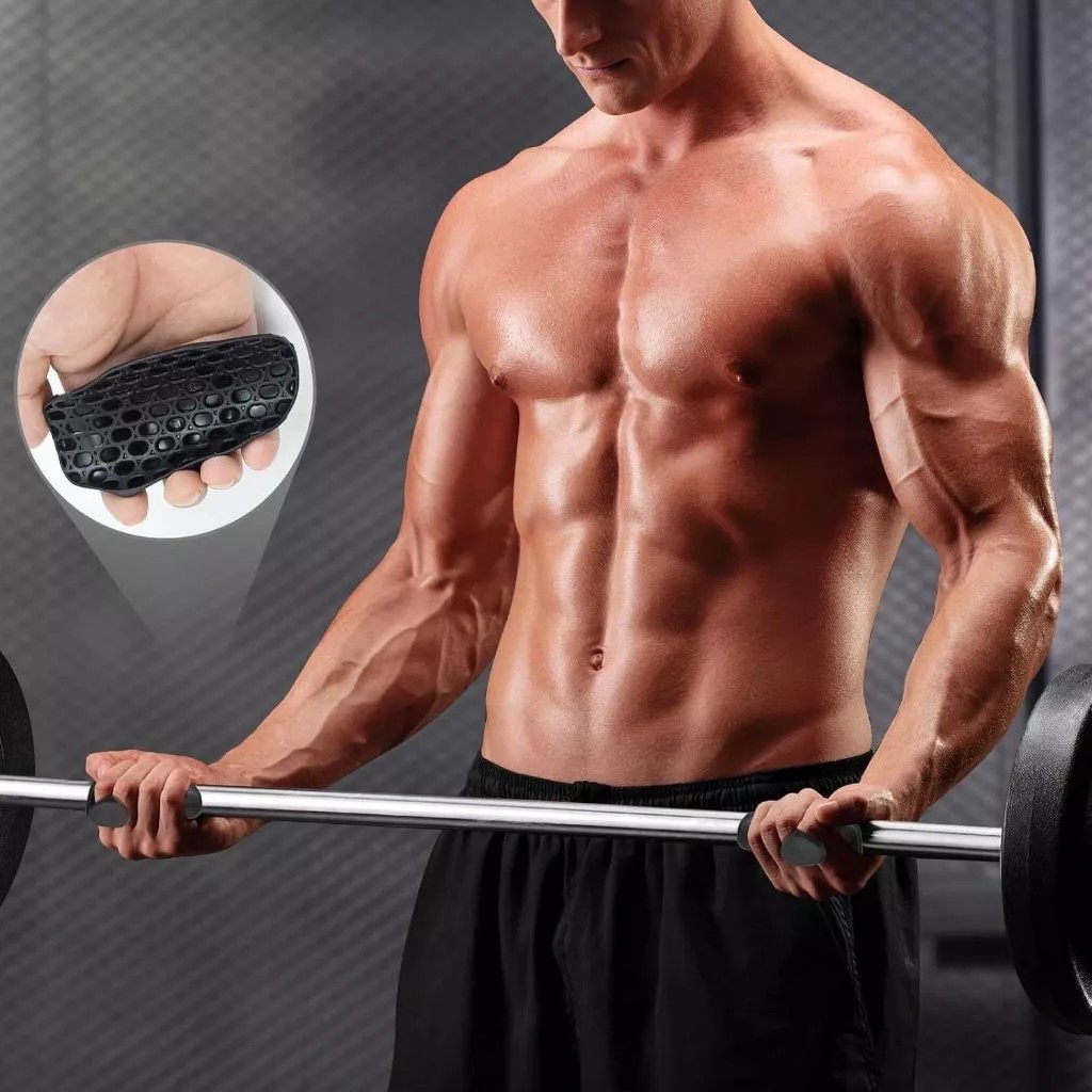 Grip Academia Antiderrapante Luva Academia Protetor de Mão Musculação