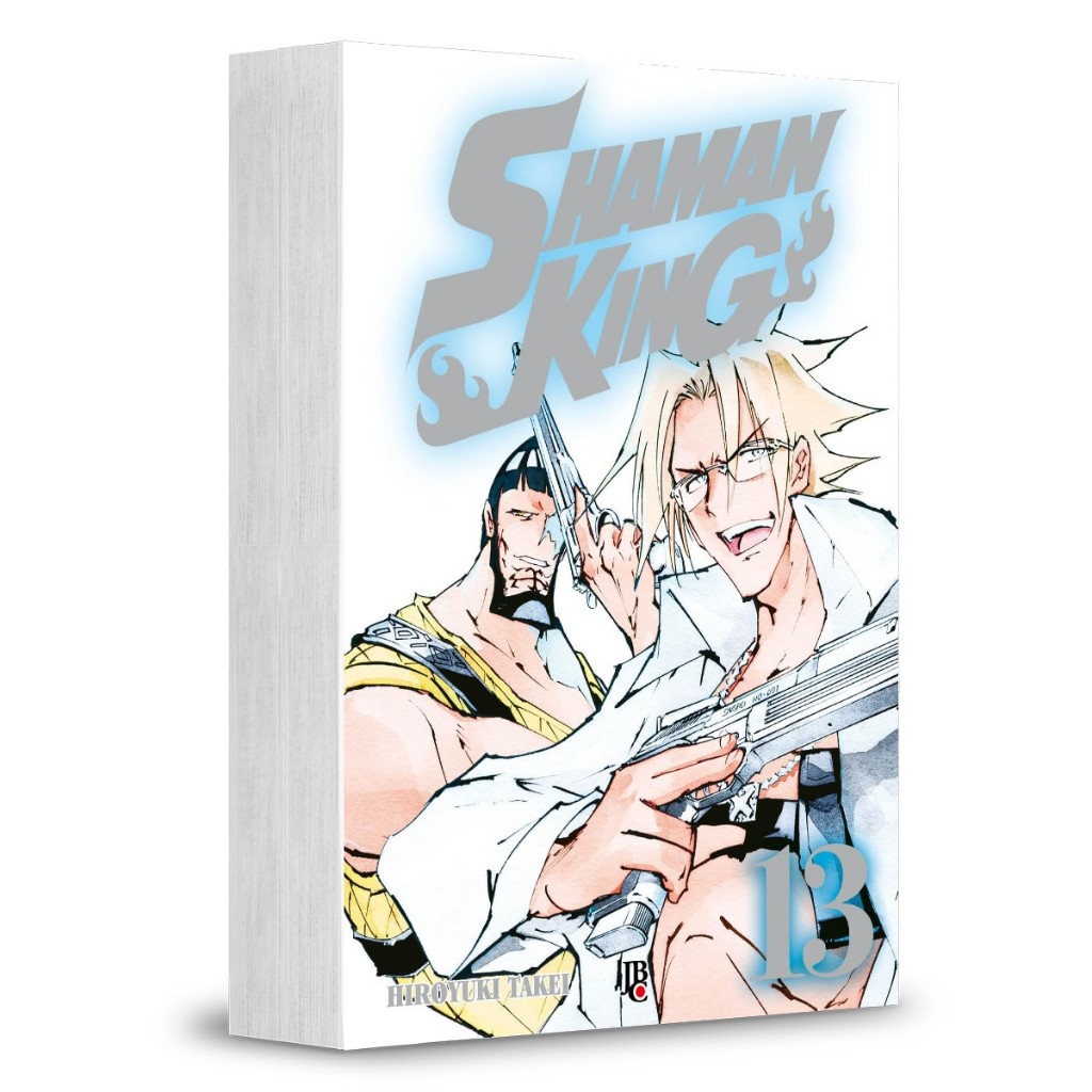 Capa do livro Mangá - Shaman King BIG Vol. 13 - por Hiroyuki Takei - Editora JBC