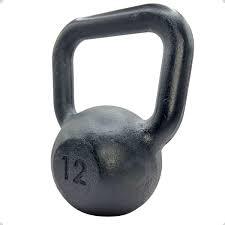 Kettlebell Pintado 12kg Academia Fitness Musculação