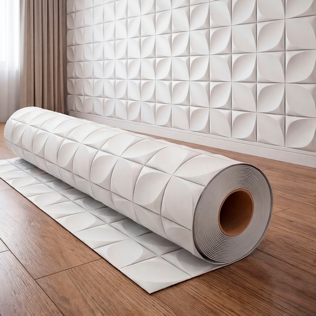 Papel de Parede Adesiva Suvinil Branco Vinílico Para Casa Sala Quarto Moderno