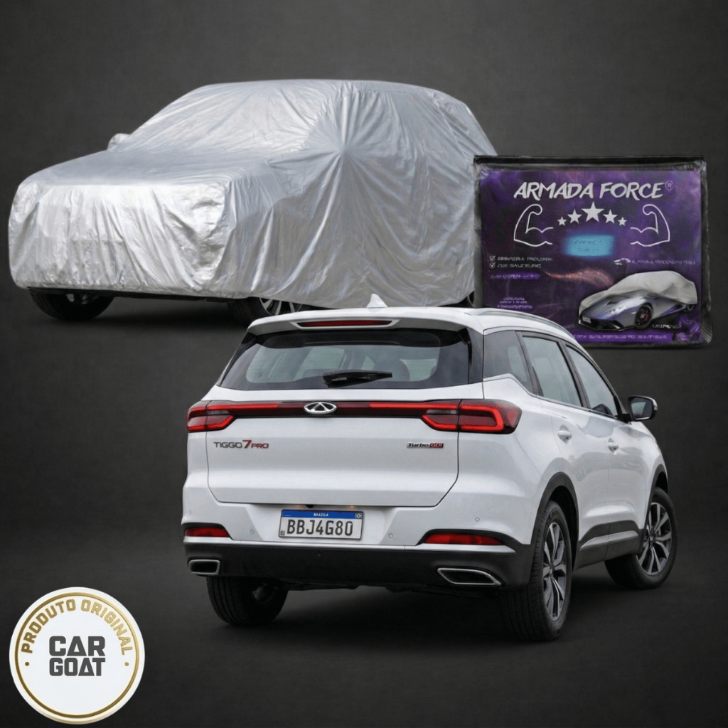 Capa Premium Para Carro CAOA Chery TIGGO 7 PRO Com ou Sem Forro Impermeável Proteção UV