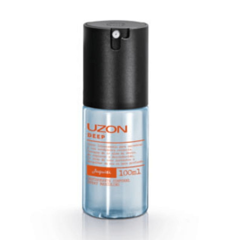 Desodorante Colônia Splash Masculina Uzon Deep Jequiti