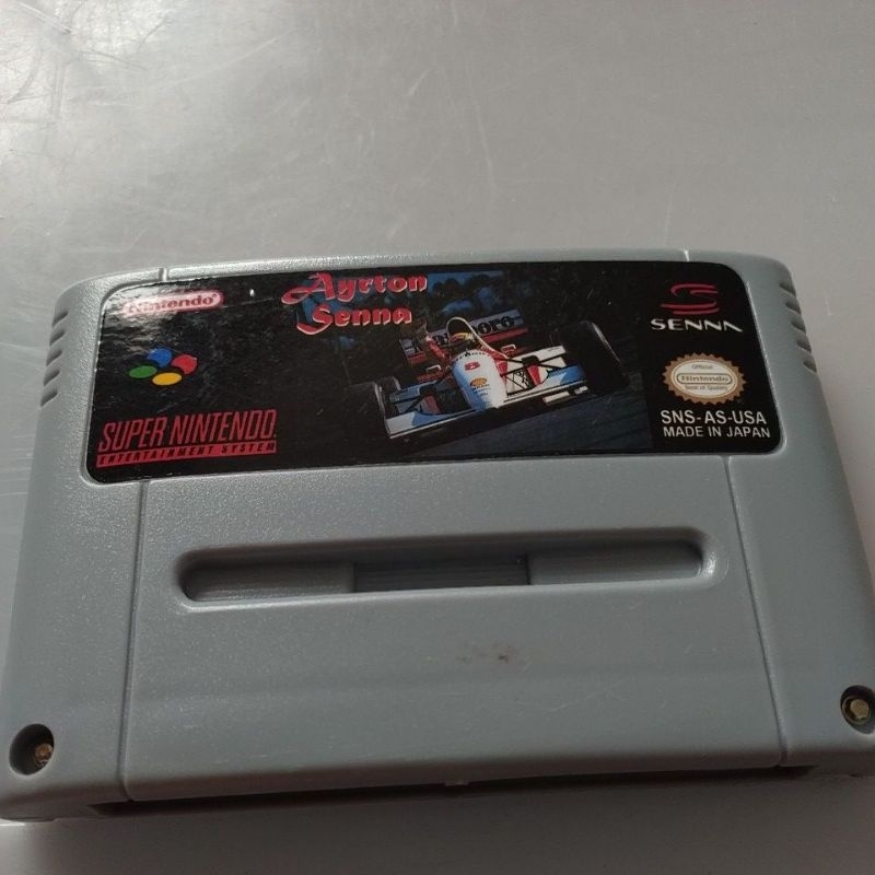 Airton Senna super Nintendo