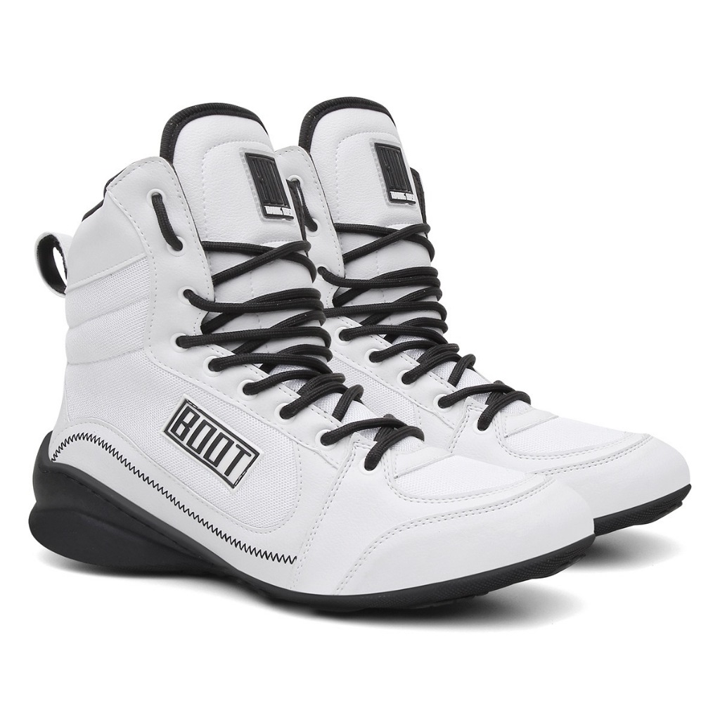 Bota de Treino Academia Sapatilha Kart Racing Corrida Masculino Boot Training Brasil