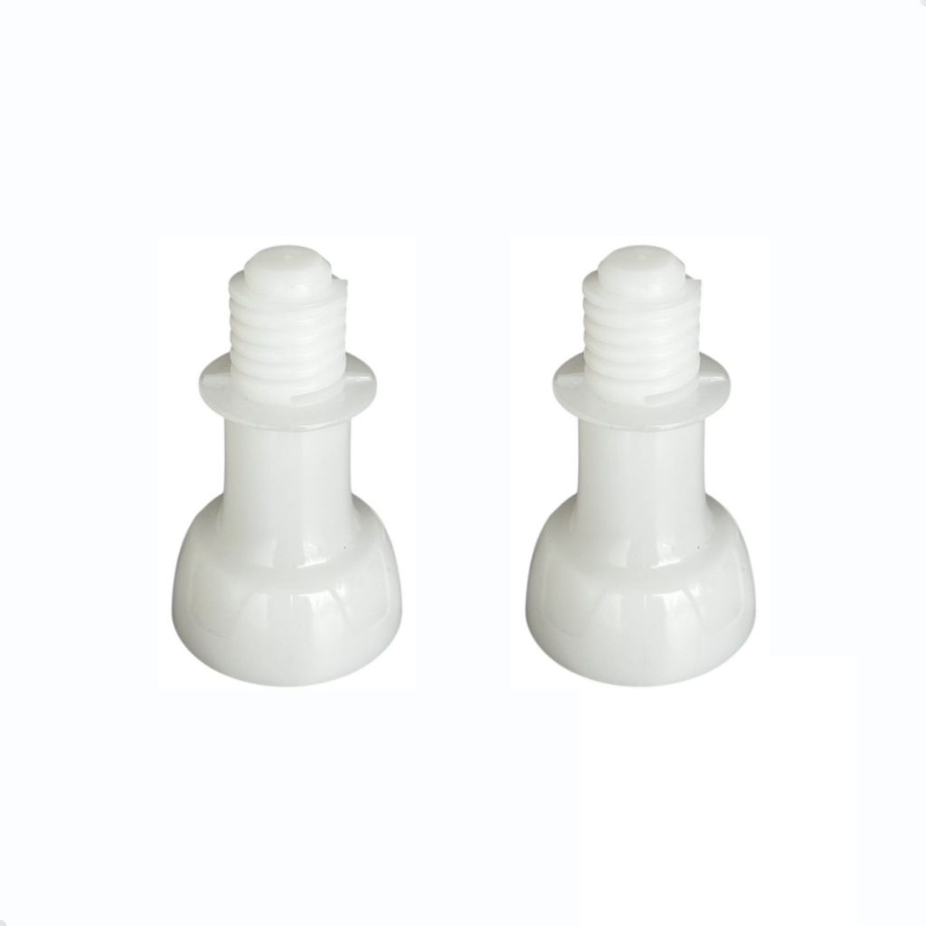 Kit 2 Pé Nivelador Traseiro Fogão 76lbu Electrolux Original