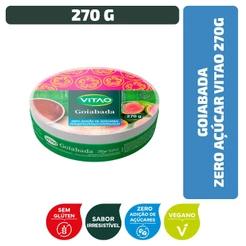 Goiabada Zero Açúcar Vitao 270 g