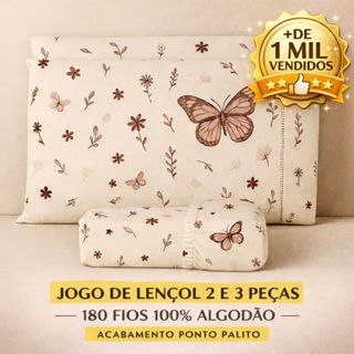 JOGO DE LENÇOL 3 PEÇAS 180 FIOS 100% ALGODÃO PREMIUM SOLTEIRO CASAL QUEEN KING em Oferta na Shopee