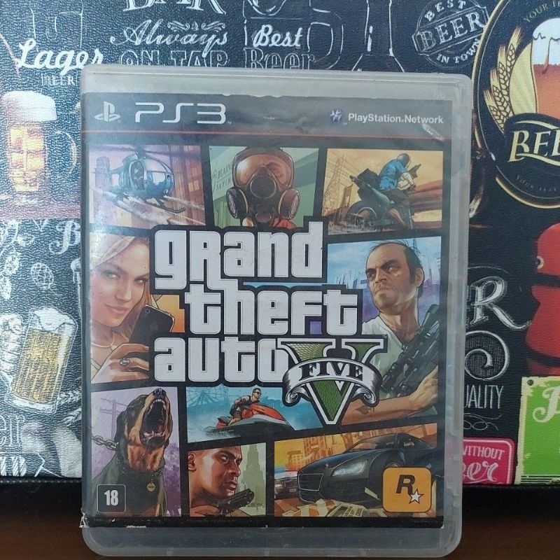 🎮JOGO PS3 GTA 5 MÍDIA FÍSICA 🎮