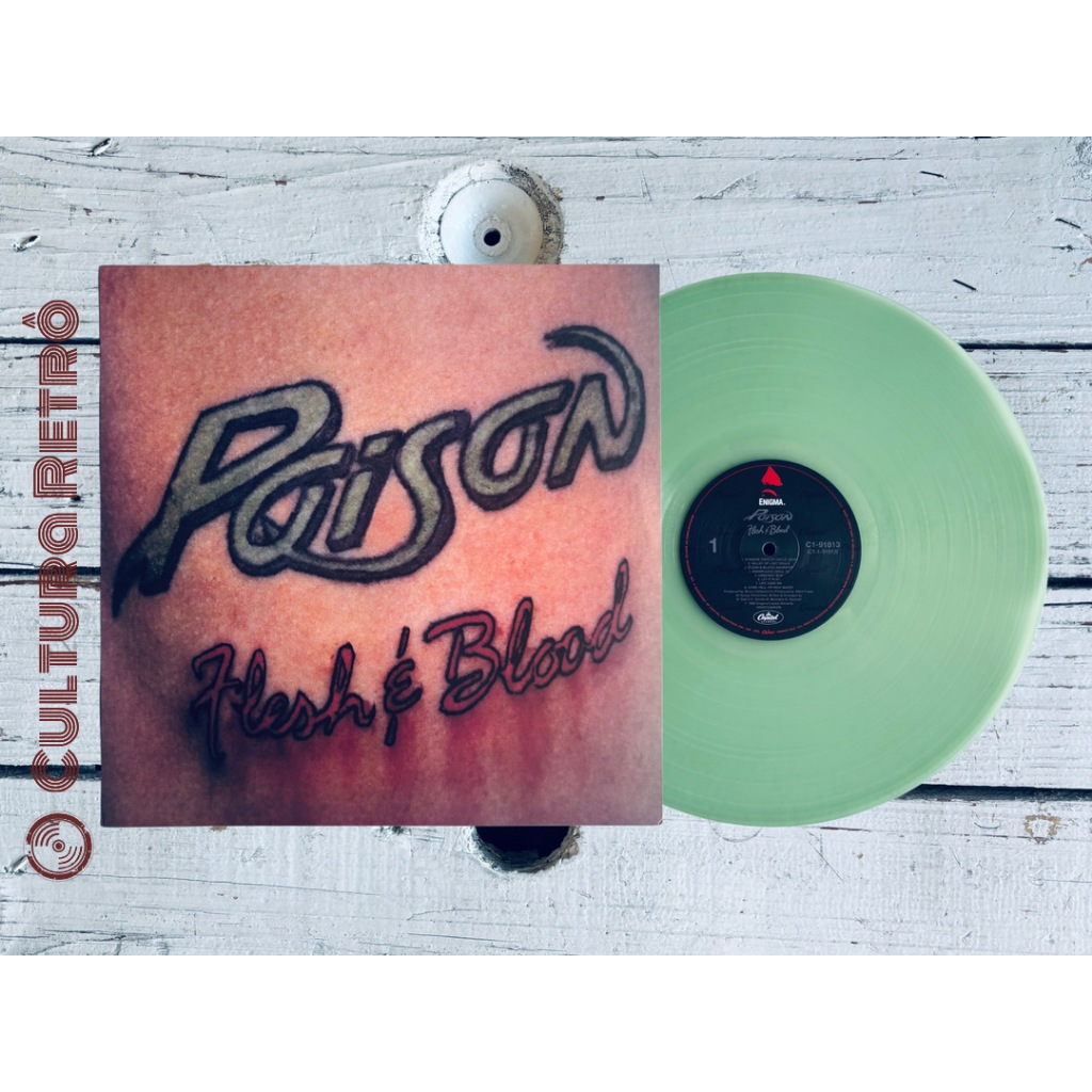 LP FLESH & BLOOD POISON 2023 ( LACRADO/ VERDE) UNSKINNY BOP