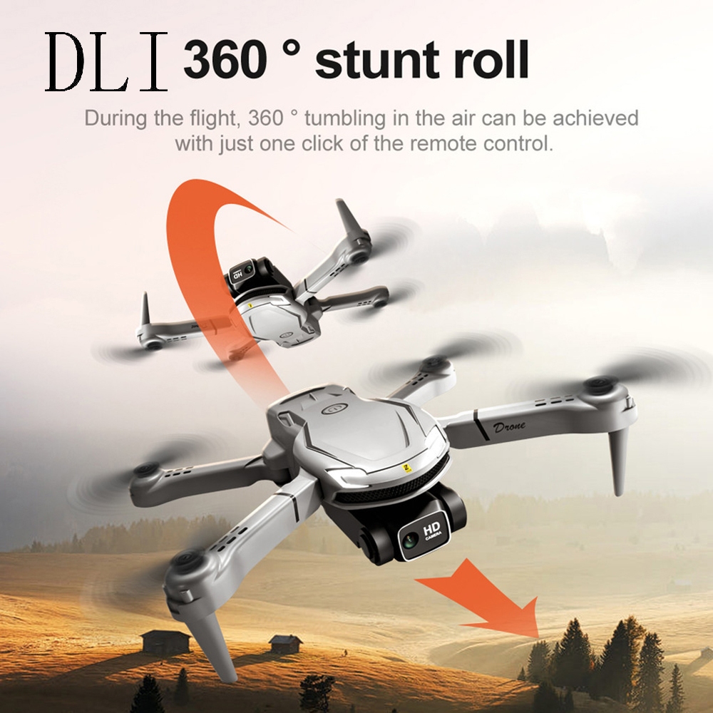 Dli V88 Drone 4K Câmera Dupla Evitar Drone Fotografia Aérea Dobrável Quadcopter Brinquedo
