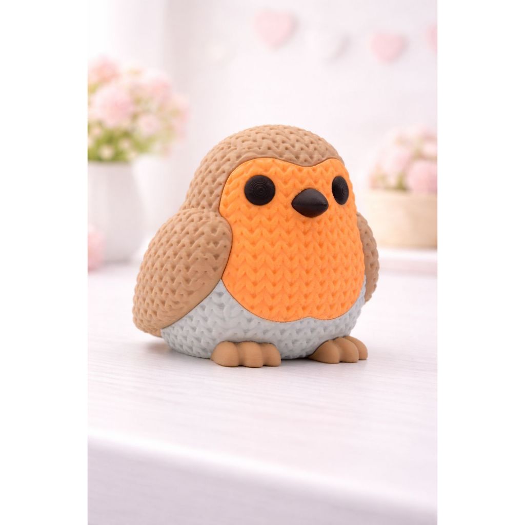 Passarinho Decorativo 3D Fofo Mini Enfeite para Quarto Infantil Decoração de Mesa Presente Criativo