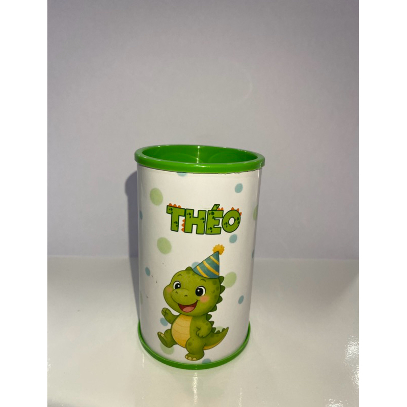 Cofrinho Personalizado Dinossauro Baby (Lembrancinha- Aniversários)