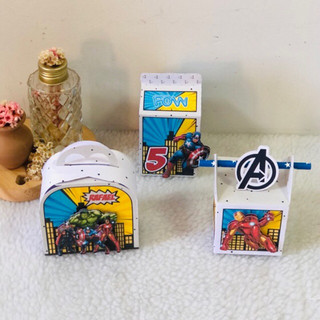 PEGUE E MONTE Kit Personalizado Vingadores- Heróis / Lembrancinhas de  Festa/ Fazemos todos os temas.