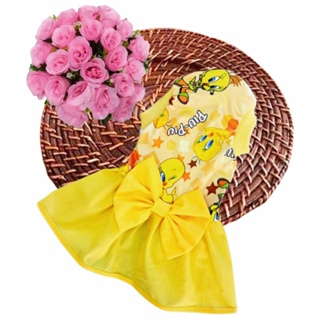 2026 Primavera/Verão Novo Vestido Pet Para Cachorros de Pequeno porte Roupa para Cães em Malha Confortavel Personagens em Oferta na Shopee