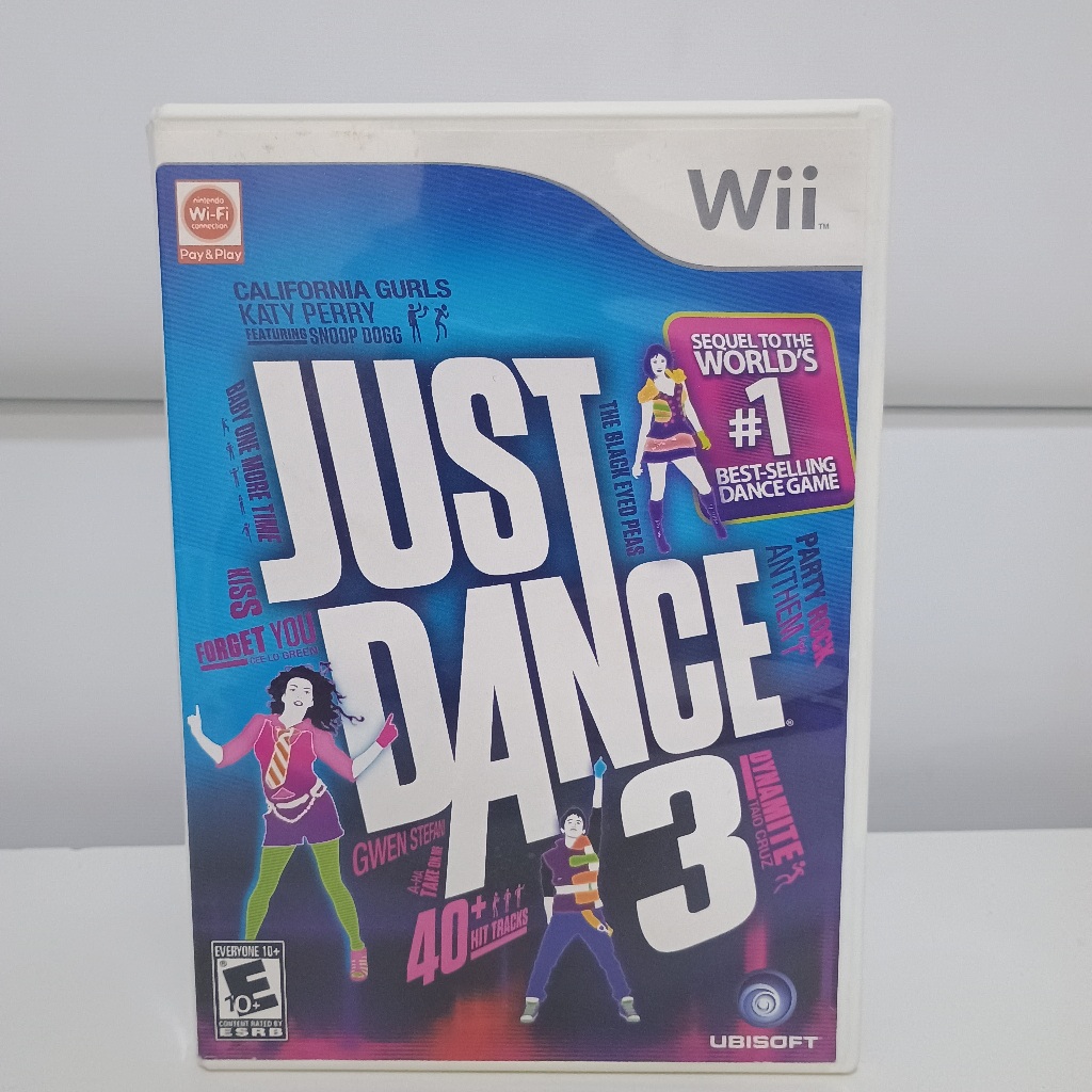 Just dance 3- jogo de nintendo wii original mídia física