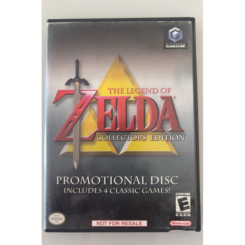 Jogo The Legend Of ZELDA Collector’s Edition - GAME CUBE