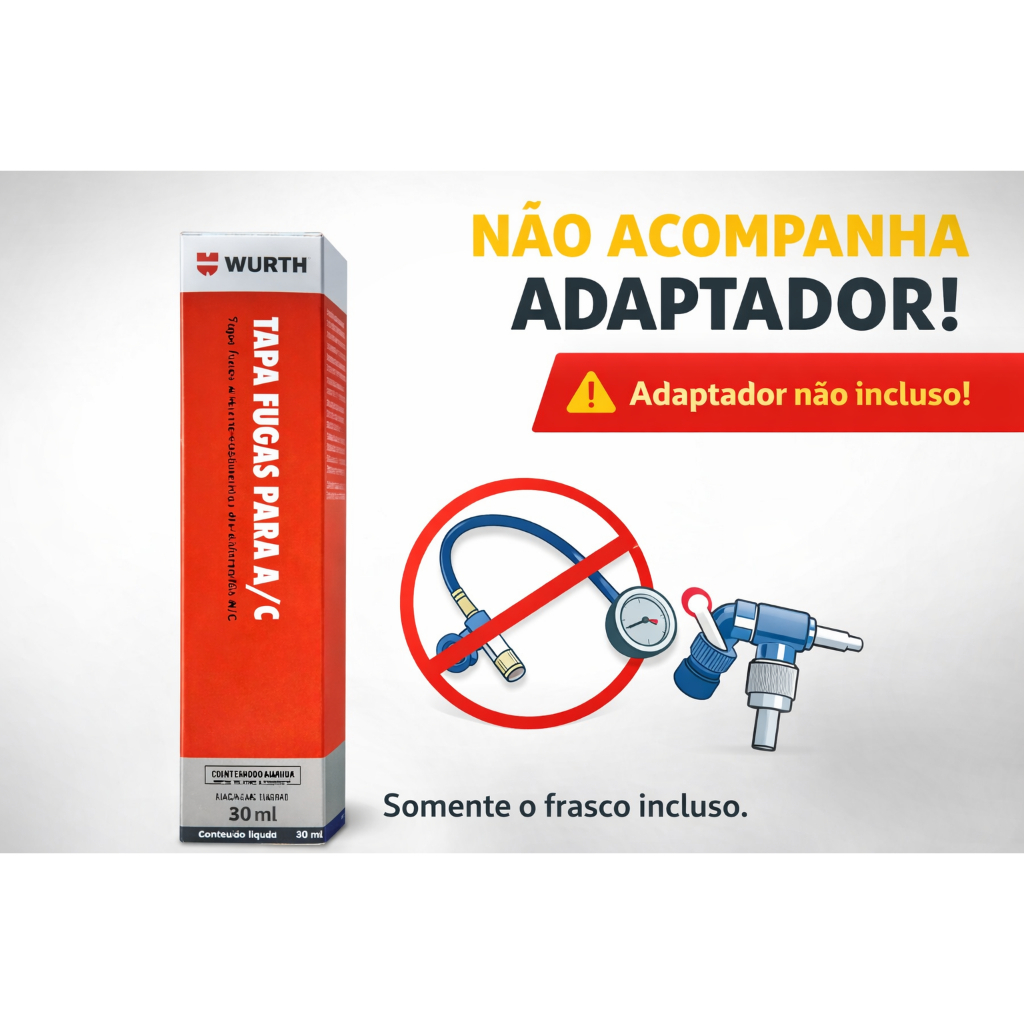Tapa Fugas Furo Cola Vazamento Ar Condicionado Automotivo