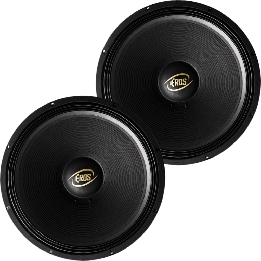 Par Alto Falantes subwoofer 15 Pols Eros E-815 Sds 1600w Rms 4 Ohms