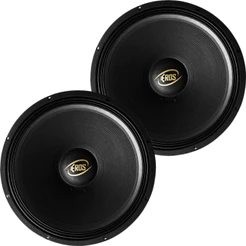 Par Alto Falantes subwoofer 15 Pols Eros E-815 Sds 1600w Rms 4 Ohms