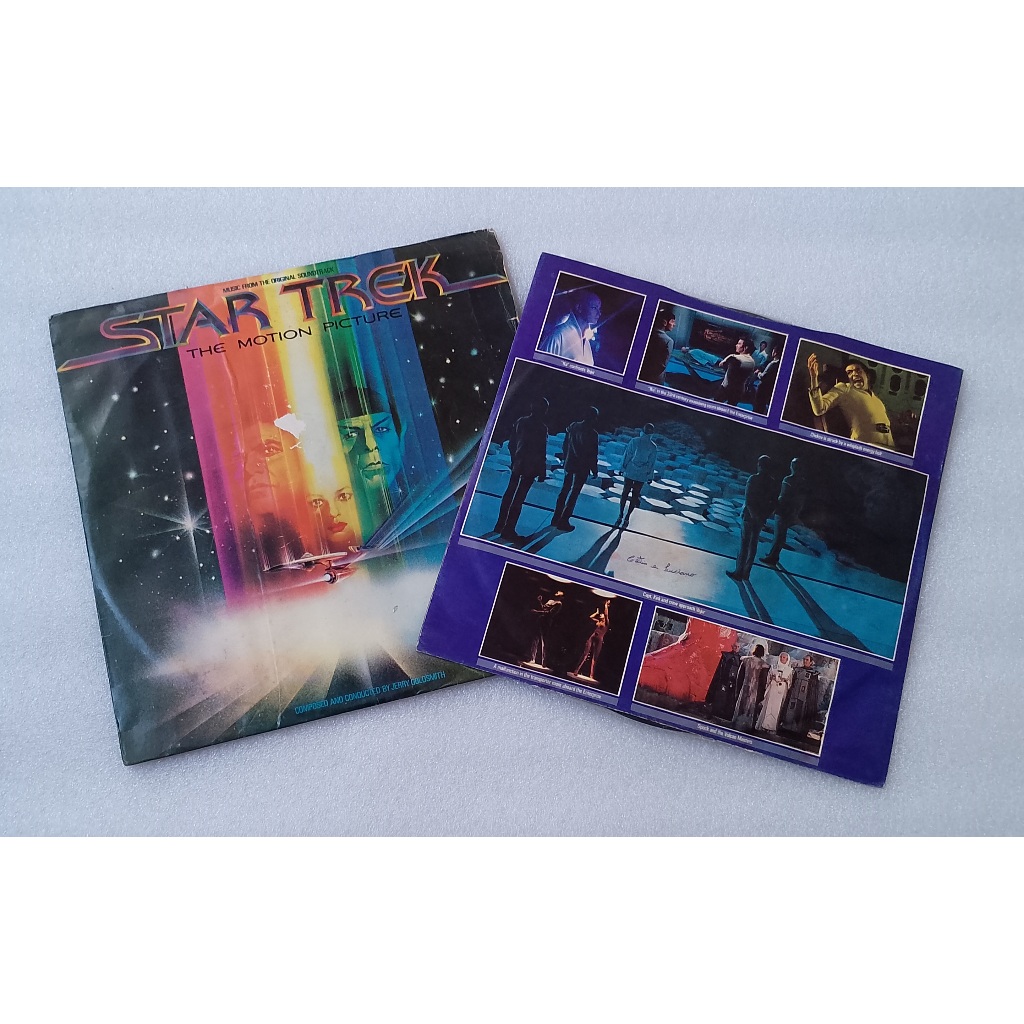 LP Trilha Sonora Star Trek The Motion Picture com encarte - Usado