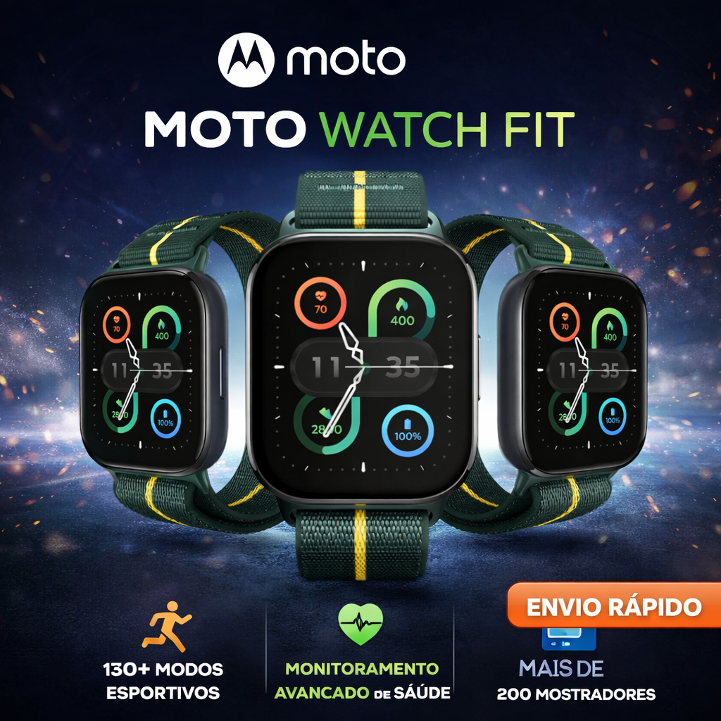 Smartwatch Motorola Moto Watch Fit (LER BIO)