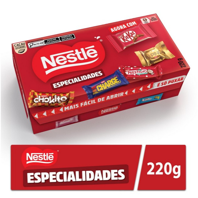Bombom Especialidades Nestlé 220g