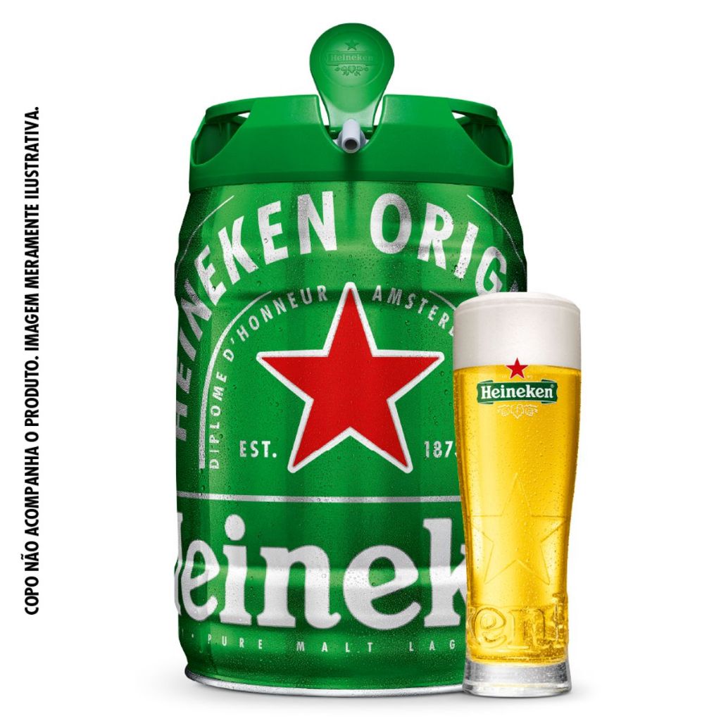 Cerveja Heineken Barril 5L · foto 2