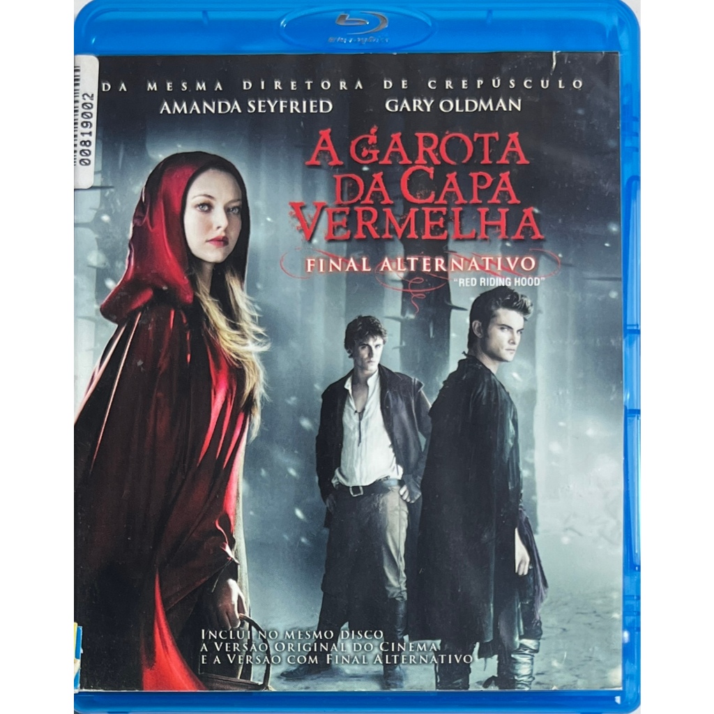 Blu-ray - A Garota da Capa Vermelha - Final Alternativo - Original
