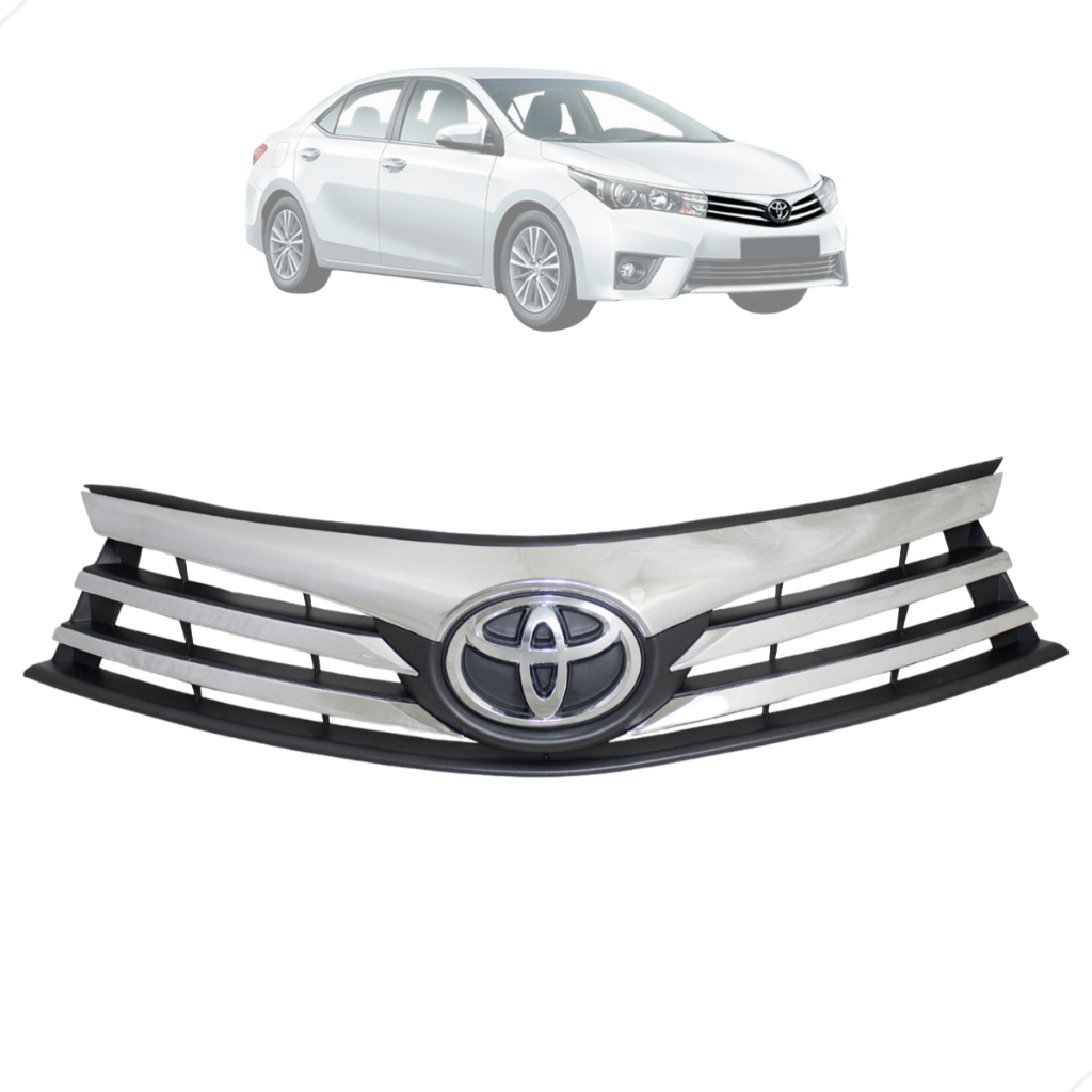 Grade Toyota Corolla 2015 2016 2017 Com Emblema Completa