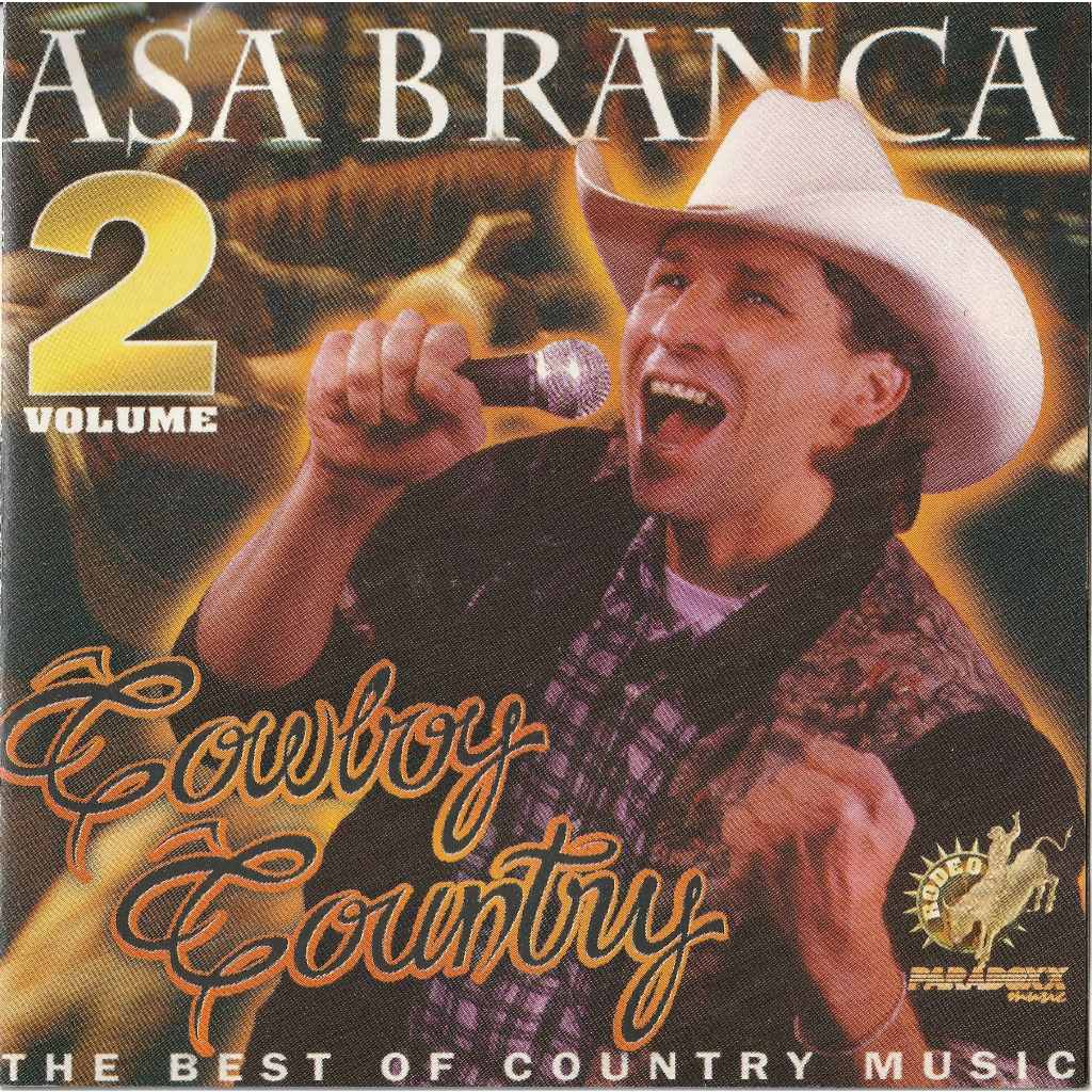CD Asa Branca Vol. 2 1997 Paradoxx Music Cowboy Country Sertanejo Hits Anos 90 Clássicos