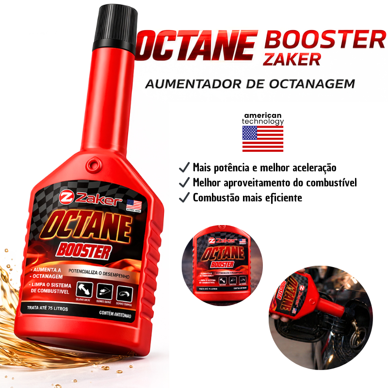 Aditivo Para Combustível Gasolina   Octane Booster