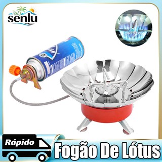 Fogareiro Portátil Dobrável Com Mangueira Fogão A Gás Ingnição Corta Vento Automática Dobrável Leve Viagem Camping
