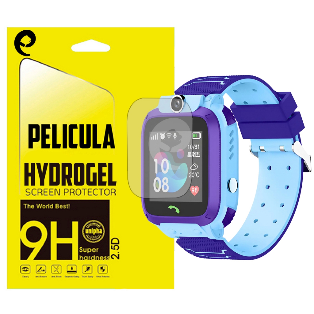 Pelicula de Hidrogel para Smartwatch Howear HW-C2 infantil de gel Super Resistente promocao