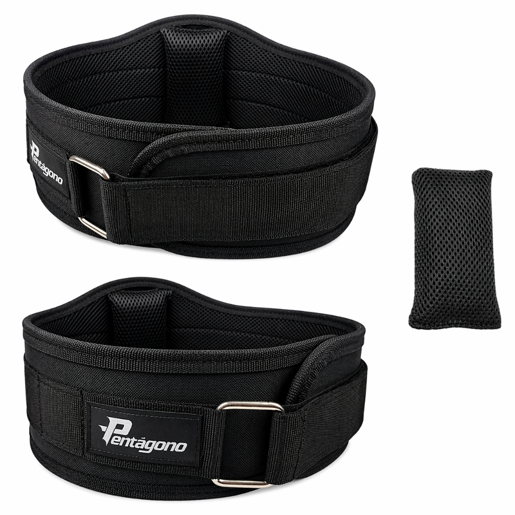 Cinto Agachamento SPORT Tamanho Único Ajustável Serve Circunferência para região abdominal de (64 até 105 cm) cor: PRETO