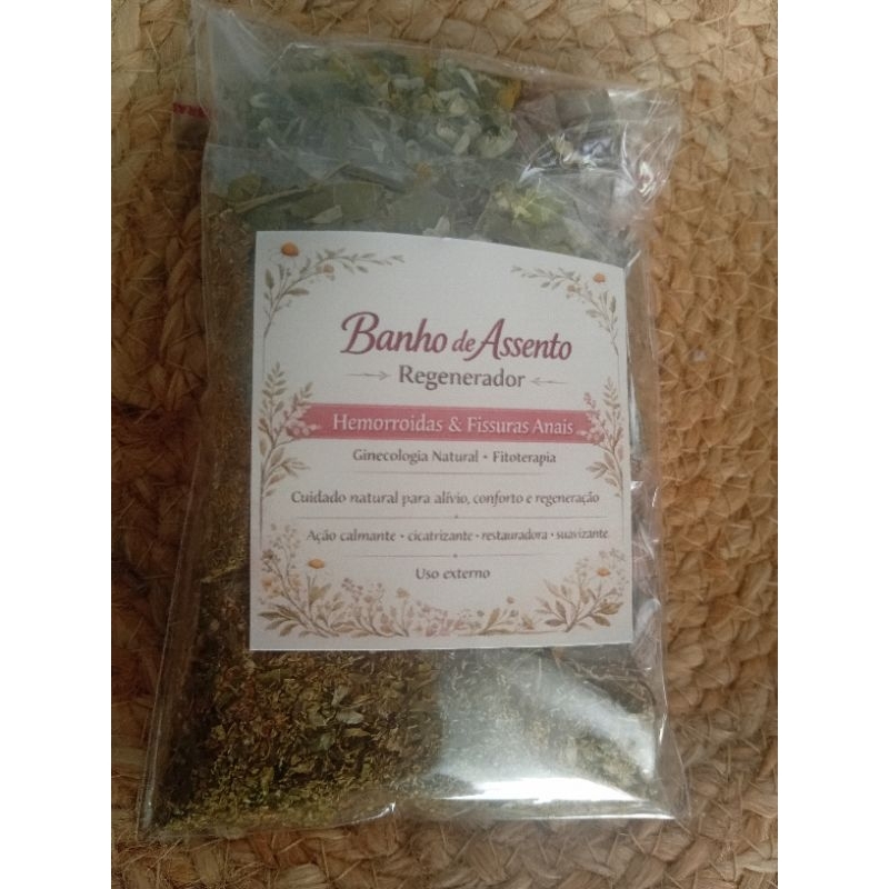 Banho de Assento Regenerador ✨ Hemorroidas & Fissuras Anais ✨