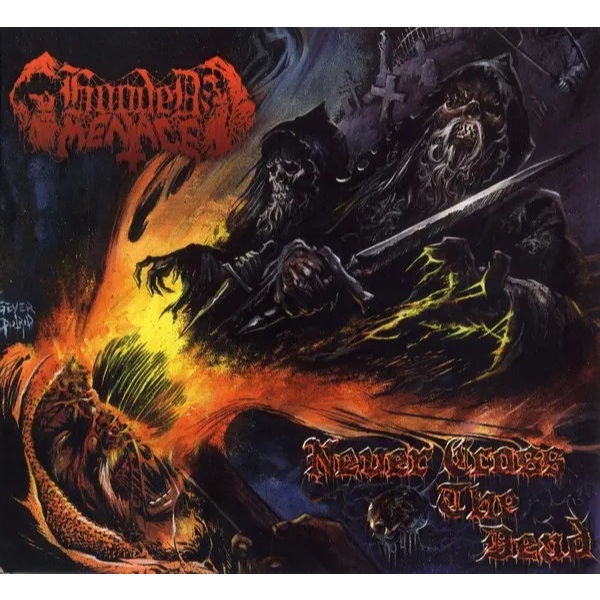 CD HOODED MENACE - Never Cross The Dead FÃ DISMEMBER, GOREFEST, CARCASS, BEHEMOTH, BATHORY, MGLA