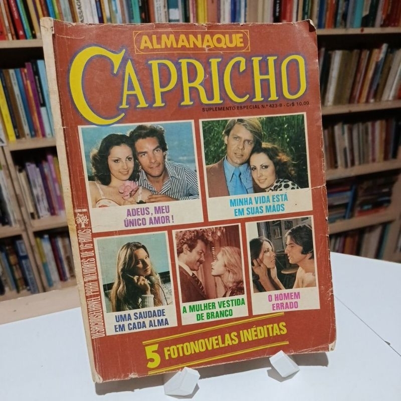 Almanaque Capricho Suplemento Especial nº 423 B - 5 fotonovelas inéditas