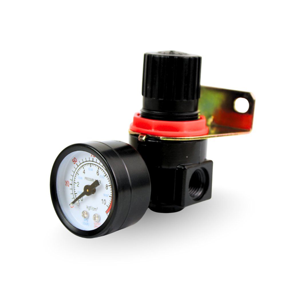Regulador De Pressão Para Pistola De Pintura E Compressor1/4 Prw-800