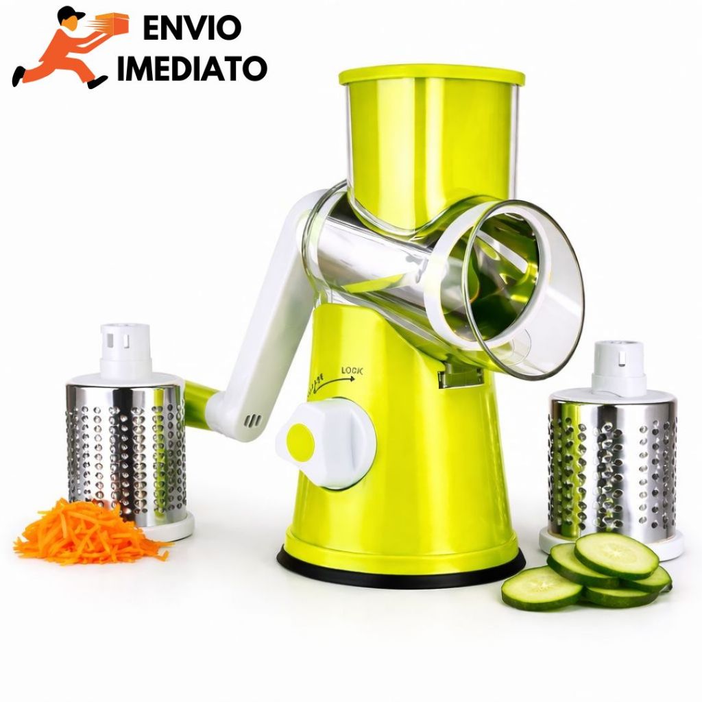 Tabletop Cortador Fatiador 3 Laminas Ralador Verdura Legumes Oferta promoção