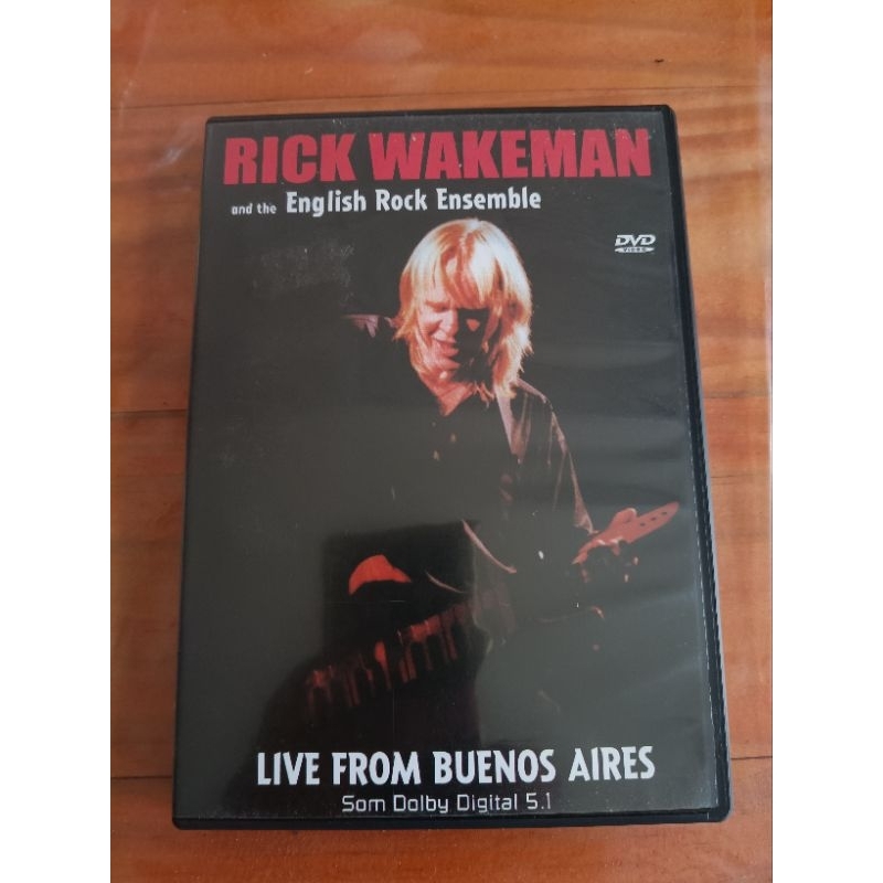 Dvd Rick wakeman live from buenos aires
