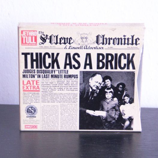 CD IMPORTADO Jethro Tull – Thick As A Brick | Edição Especial EMI (1997)