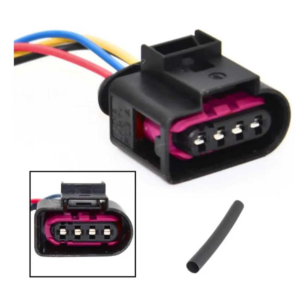 Chicote Plug Conector Bobina Ignição Vw Voyage Gol G6 G7 Up tc-1537